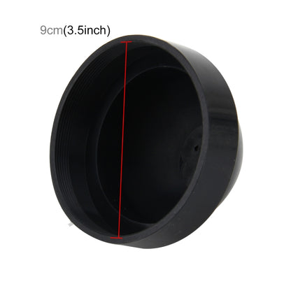 2 PCS K90 Universal Car LED Headlight HID Xenon Lamp Silicone Dust Cover Seal Caps Car Dust Cover Waterproof Dustproof Sealing Headlamp Cover for Car Retrofit, Inner Diameter: 9cm, Inner Diameter: 9cm