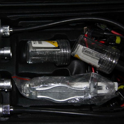 2PCS DC12V 35W H1 2800 LM HID Xenon Light Single Beam Super Vision Waterproof Head Lamp, Color Temperature: 6000K, H1