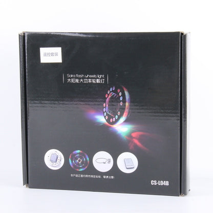 4 PCS Solar High Power Car LED Colorful Wheel Lights, 4 PCS Colorful Wheel Lights