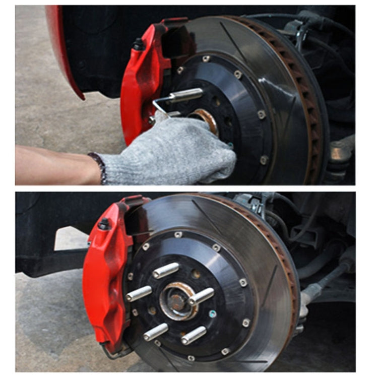 20 PCS 5cm Universal Car Modification Extended Wheels Stud Conversion M12x1.5 to M12x1.5 Screw Adapter LN032 LN033 LN044, 5cm M12x1.5 to M12x1.5