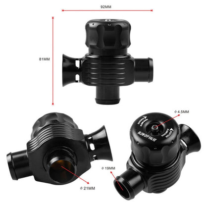 Car Modification Adjustable Blow Off Valve Turbine Relief Valve, Double Side
