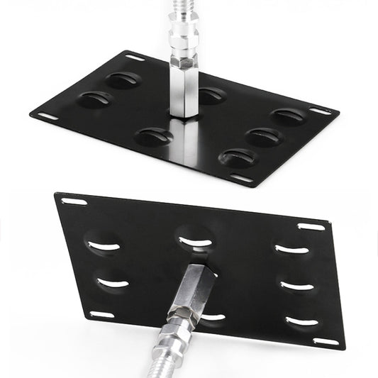 Car Front Bumper Tow Hook License Plate Mounting Bracket Holder for Audi A4, For Audi A4