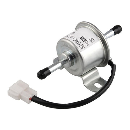 Car 90L/H In-Line Injection Fuel Pump External Electric Fuel Pump Flow 129612-52100 for Yanmar 4TNV88 Hitachi Mini Excavator, Car 90L/H In-Line Injection Fuel Pump