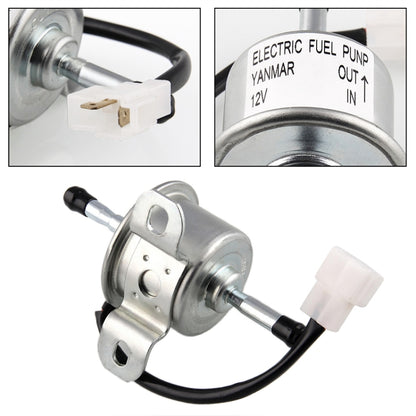 Car 90L/H In-Line Injection Fuel Pump External Electric Fuel Pump Flow 129612-52100 for Yanmar 4TNV88 Hitachi Mini Excavator, Car 90L/H In-Line Injection Fuel Pump
