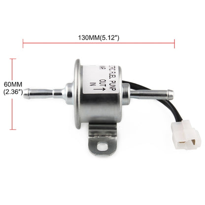 Car 90L/H In-Line Injection Fuel Pump External Electric Fuel Pump Flow 129612-52100 for Yanmar 4TNV88 Hitachi Mini Excavator, Car 90L/H In-Line Injection Fuel Pump