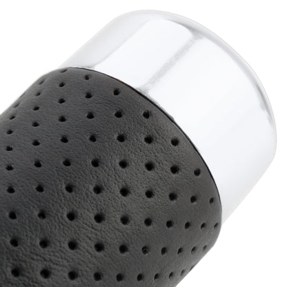 Metal Leather Long Column Car Shift Knob, Size: 18x3.3cm, Size: 18x3.3cm (Silver), Size: 18x3.3cm (Black), Size: 18x3.3cm (Blue), Size: 18x3.3cm (Red)