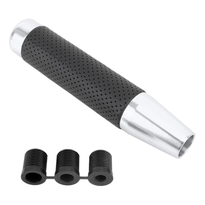 Metal Leather Long Column Car Shift Knob, Size: 18x3.3cm, Size: 18x3.3cm (Silver), Size: 18x3.3cm (Black), Size: 18x3.3cm (Blue), Size: 18x3.3cm (Red)
