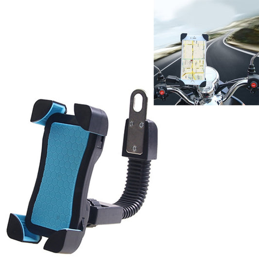 Support universel de téléphone portable pour moto, rotatif à 360 degrés en ABS, pour vélo de montagne, GPS/support de téléphone portable pour téléphone de 3,5 à 6,5 pouces