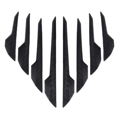 8 PCS Car Vehicle Door Side Guard Anti Crash Strip Exterior Avoid Bumps Collsion Impact Protector Sticker, Door Side Guard