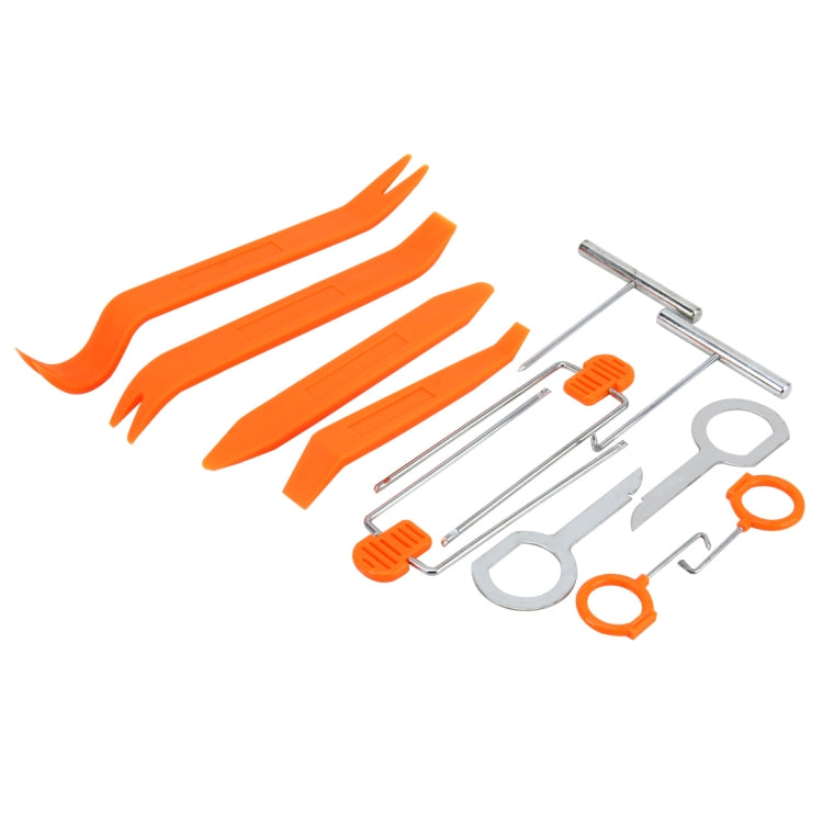 Kit d'outils de démontage de panneau de porte et de tableau de bord pour système audio de voiture 12 en 1, 12 en 1