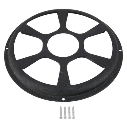 10 inch Universal Car Horn Cover Black Round Horn Cover Horn Round Cover, Size: 10 inch