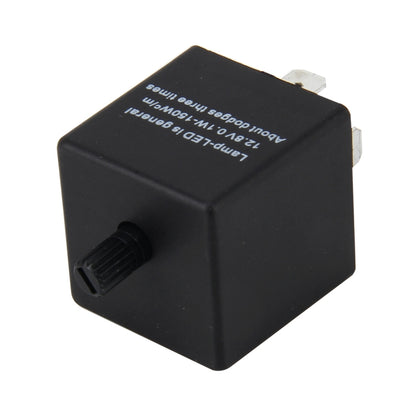 CF14 JL-02 Flasher for LED Auto Car-styling LED Turn Signal 3-Pin Adjustable Frequency Car Flasher Relay Fix Hyper Flash General Lamp-LED Light Relay for European Cars, CF14  Adjustable Frequency