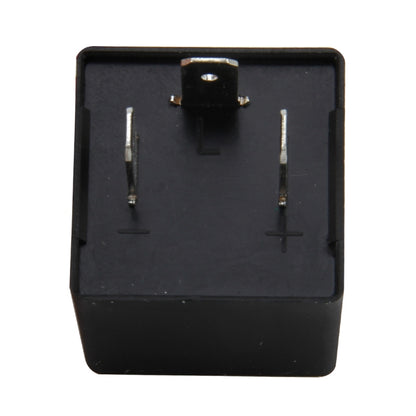 CF14 JL-02 Flasher for LED Auto Car-styling LED Turn Signal 3-Pin Car Flasher Relay Fix Hyper Flash General Lamp-LED Light Relay for European Cars, CF14  Not Adjustable Frequency