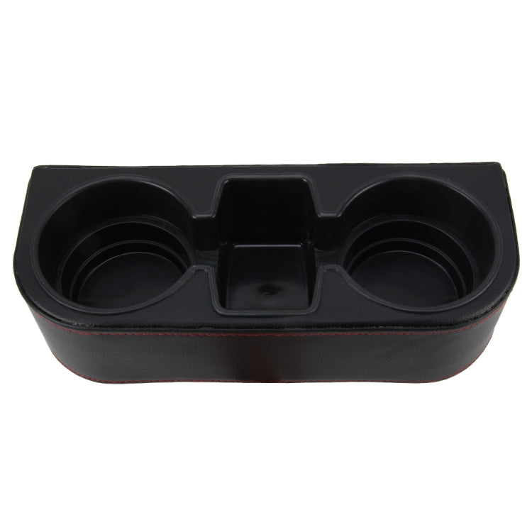 Car Seat Crevice Storage Box Cup Drink Holder Auto Pocket Stowing Tidying for Phone Pad Card Coin Case Car Accessories, Black, Grey, Khaki, Brown