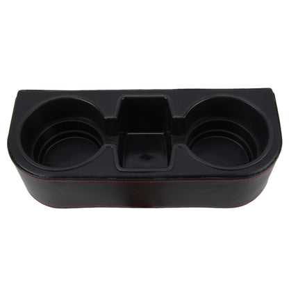 Car Seat Crevice Storage Box Cup Drink Holder Auto Pocket Stowing Tidying for Phone Pad Card Coin Case Car Accessories, Black, Grey, Khaki, Brown