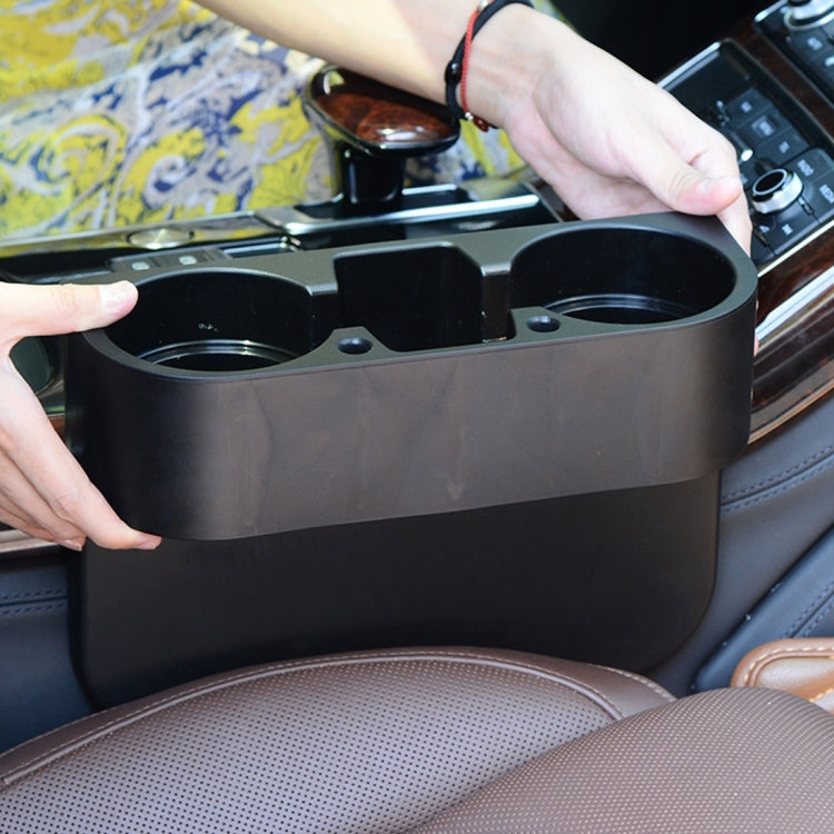 Car Seat Crevice Storage Box Cup Drink Holder Auto Pocket Stowing Tidying for Phone Pad Card Coin Case Car Accessories, Khaki, Brown, Black, Grey