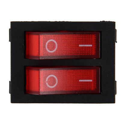 Car Truck Boat Switch Toggle Light Switch 4pin Waterproof 12/24V Car Auto Universal DIY 4 Pin Double Control Switch OFF-ON Push Button, Button 1