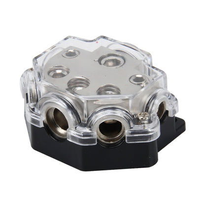 Fuse Holder Power Distributor Block 1 Way Auto Car Audio 5 Ways Out / 1 Ways In 5 Car Audio Outputs Universal Car Audio 1 in 5 Ways Output Fuse Box, Fuse Holder Power Distributor Block