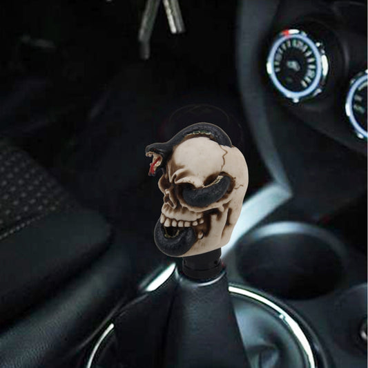 Universal Skull Car Gear Shift Knob Modified Car Gear Shift Knob Auto Transmission Shift Lever Knob Resin Gear Knobs, Skull Head Shape 9, Skull Head Shape 8, Skull Head Shape 7, Skull Head Shape 6, Skull Head Shape 10