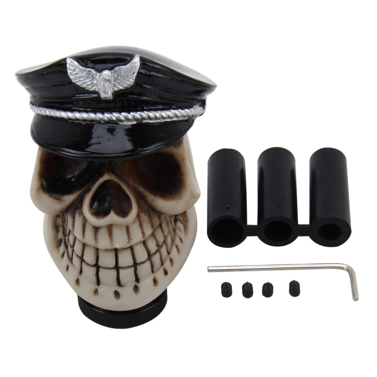 Universal Skull Car Gear Shift Knob Modified Car Gear Shift Knob Auto Transmission Shift Lever Knob Resin Gear Knobs, Skull Head Shape 6, Skull Head Shape 9, Skull Head Shape 7