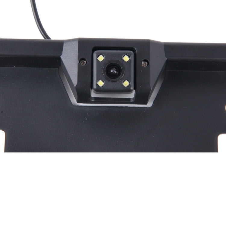 JX-9488 720×540 Effective Pixel NTSC 60HZ CMOS II Universal Waterproof Car Rear View Backup Camera With 2W 80LM 5000K White Light 4LED Lamp, DC 12V, Wire Length: 4m, with LED