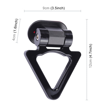 Car Truck Bumper Triangle Tow Hook Adhesive Decal Sticker Exterior Decoration