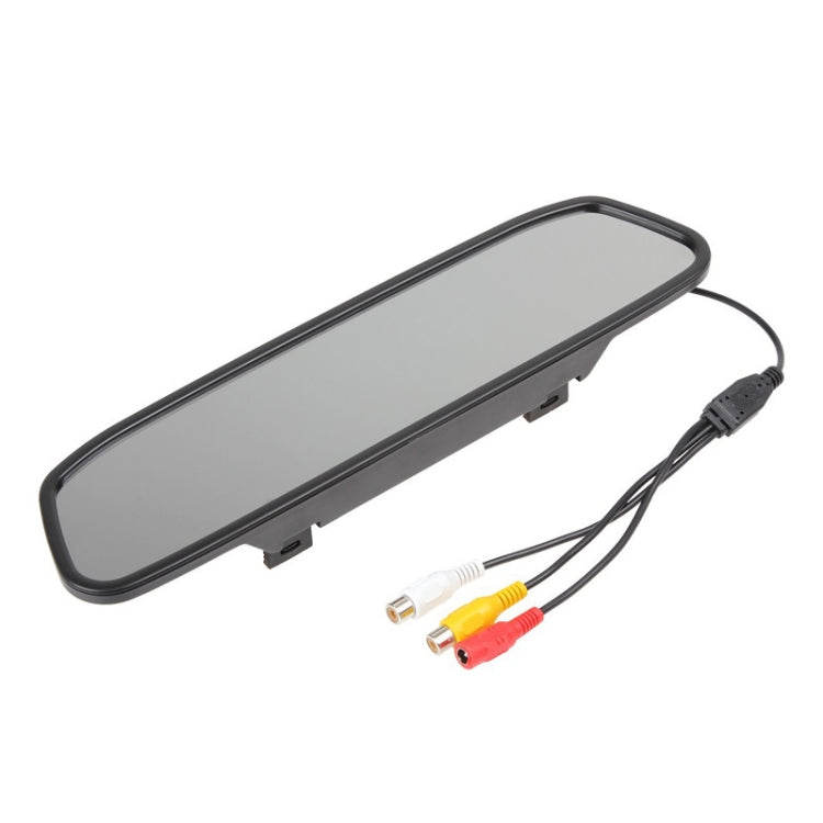 PZ-705 4.3 inch TFT LCD Car Rear View Mirror Monitor for Car Rearview Parking Video Systems, PZ-705