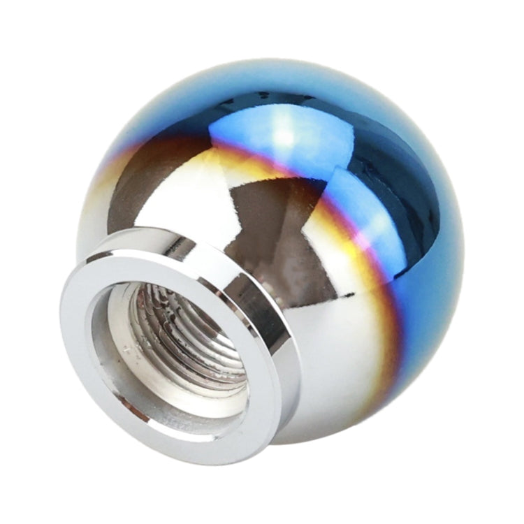 Universal Car Blue Ball Shape Aluminum Alloy Gear Shifter Lever Manual Automatic Shift Knob Adapter, Shift Knob Adapter 4
