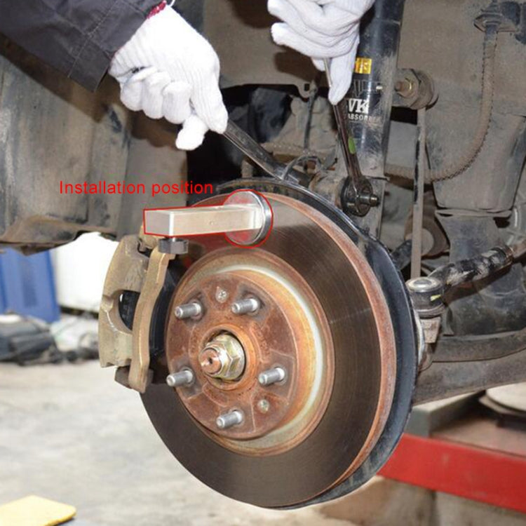 Outil de réparation de pneus : jauge de niveau magnétique pour carrossage, chasse et alignement de roue