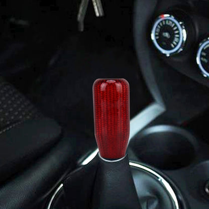 Universal Vehicle Car Shifter Cover Manual Automatic Carbon Fiber Gear Shift Knob, Gear Shift Knob