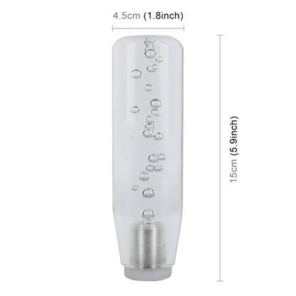 Universal Car Truck Transparent Bubble Colors LED Light Shift Knob Gear Lever Shifter, Length: 15cm, Length: 15cm