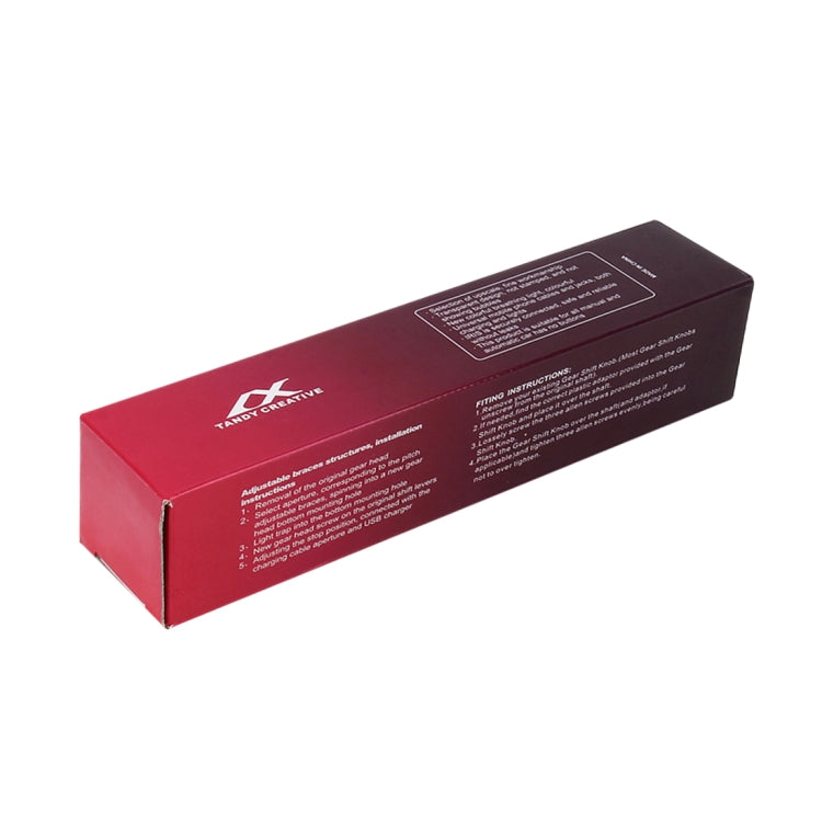 Universal Car Truck Transparent Bubble Colors LED Light Shift Knob Gear Lever Shifter, Length: 20cm, Length: 20cm