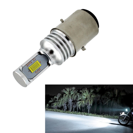 Phares de moto H6/BA20D 1000LM 72W 6000K lumière blanche 2-LED 3570, DC 12-24V, H6/BA20D