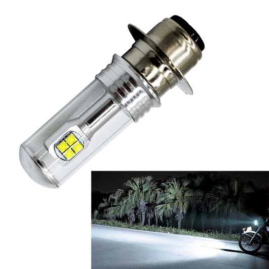 Phares de moto 750LM 6000K Blanc H6M/P15D 40W 8 ampoules LED, CC 12-24V, H6M/P15D