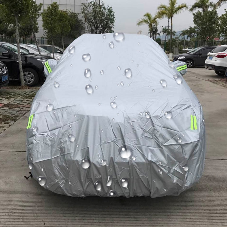 Bâche de protection SUV imperméable et anti-poussière en PEVA avec bandes réfléchissantes, 525 cm (XXL)