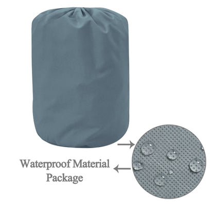 Bâche de protection SUV imperméable et anti-poussière en PEVA avec bandes réfléchissantes, 525 cm (XXL)