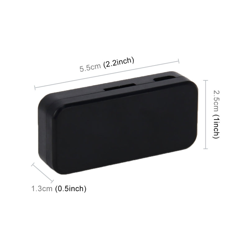 HQX6 Car Bluetooth V4.1 Audio Music Player Receiver Adapter, Support Wireless Hands-free & TF Card & USB Charge, HQX6