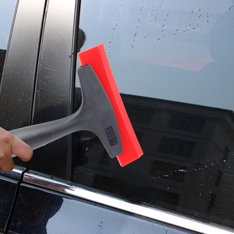 Pour Racloir de tendon à poignée courte Outils de film de voiture Plaque d'essuie-glace Outil de nettoyage de verre, Outils de film (noir)