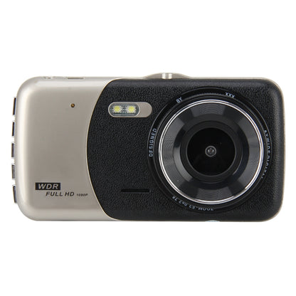 4 inch HD Video Recording HD Display Car Recorder with Separate F2.0 Camera, 12MP 170 Degrees Wide-angle/ Rear View Loop Recording/ G-Sensor Recording/ WDR Full HD/ Front Camera 1080P/ Rear Camera 720P/ Support 32G TF Card, 4 inch