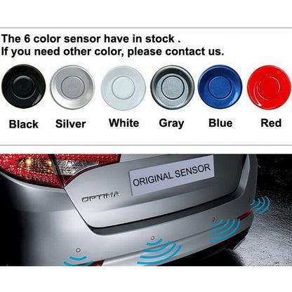 PZ-303-W Car Parking Reversing Buzzer and LED Monitor Parking Alarm Assistance System with 4 Rear Radar, with 4 Rear Radar