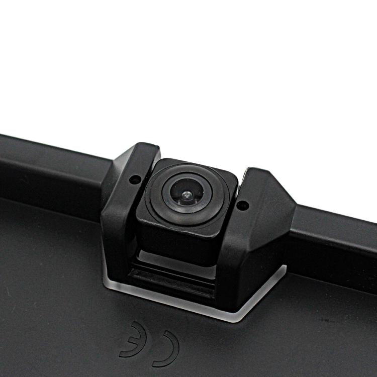 PZ600-L Europe Car License Plate Frame Rear View Camera Visual Rear View Parking System with 2 Reversing Radar Detector, with 2 Reversing Radar Detector
