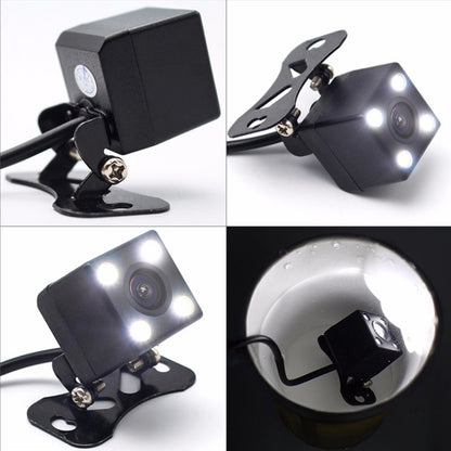 PZ601-C TFT LCD 2 Video Input 4.3 Inch Parking Monitor 2 in 1 with 648*488 Pixels Rear View Camera Glass Lens with 6m RCA Video Cable, PZ601-C