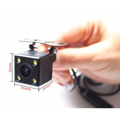 Moniteur vidéo de voiture PZ603 HD stationnement automatique LED vision nocturne caméra de recul CCD avec rétroviseur de voiture 4,3 pouces, avec rétroviseur de voiture 4,3 pouces