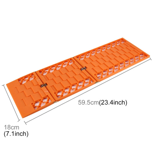 2 PCS Universal Car Snow Chains Mud Tires Traction Mat Wheel Chain Non-slip Tracks Auto Winter Road Turnaround Tool Anti Slip Grip Tracks, Tires Traction Mat 2