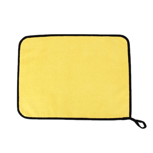 Chiffon de nettoyage et de séchage absorbant en microfibre 40 x 30,5 cm pour lavage de voiture, 40 x 30,5 cm