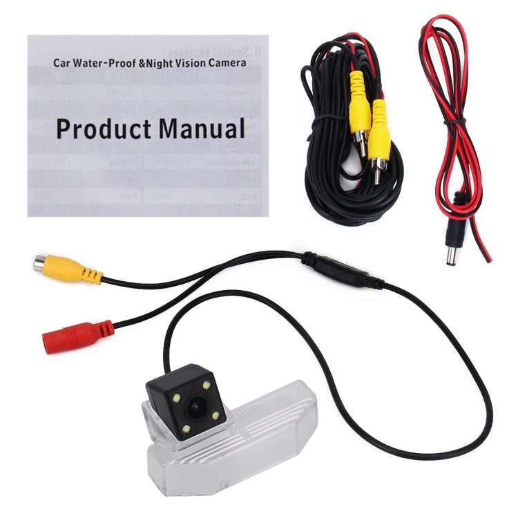 656×492 Effective Pixel Color HD Waterproof Night Vision Wide Angle Car Rear View Reverse Camera With 4 LED Lamps for 2009 Version Mazda6 Rui Yi/2008 Version Mazda RX-8, RX-8/Mazda6 Rui Yi