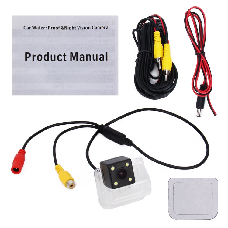 656×492 Effective Pixel HD Waterproof 4 LED Night Vision Wide Angle Car Rear View Backup Reverse Camera for 2013-2017 Version Mazda CX-5/2010-2011 Version Mazda CX-7, CX-7/CX-5