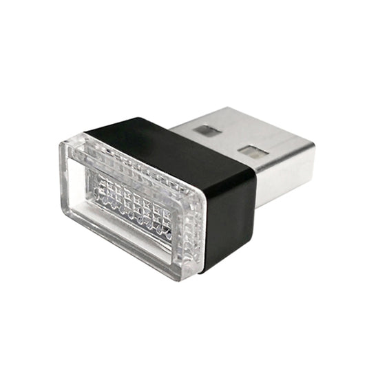 Universal PC Car USB LED Atmosphere Lights Emergency Lighting Decorative Lamp, Ice Blue, Blue Light, Pink Light, Green Light, Red Light, Yellow Light