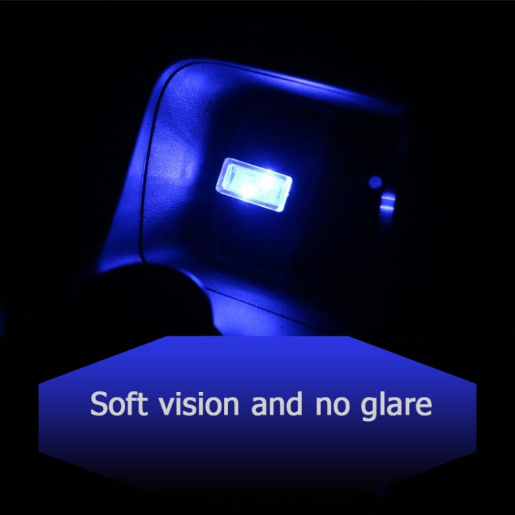 Universal PC Car USB LED Atmosphere Lights Emergency Lighting Decorative Lamp, Ice Blue, Blue Light, Pink Light, Green Light, Red Light, Yellow Light