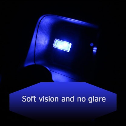 Universal PC Car USB LED Atmosphere Lights Emergency Lighting Decorative Lamp, Ice Blue, Blue Light, Pink Light, Green Light, Red Light, Yellow Light